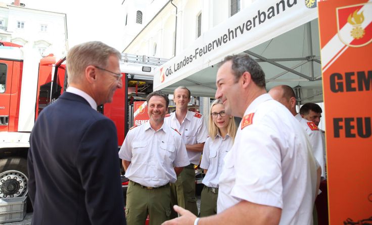 Auch 2019 fand bereits ein Ehrenamtstag statt. (Foto: Land OÖ/Sabrina Liedl)