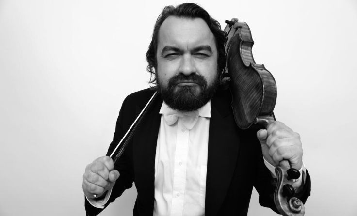 Primgeiger der Wiener Philharmoniker und DJ Kirill Kobantschenko (Foto: Katsuhiro Ichikawa)