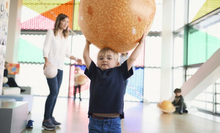 Spaß im Schlossmuseum (Foto: Robert Maybach)