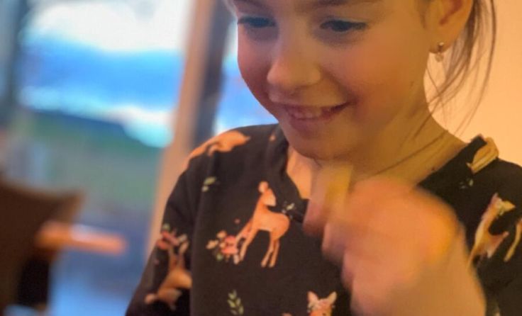 Lilli Haberl am Hackbrett (Klasse Silvia Reith-Höfer) (Foto: LMS Ostermiething)