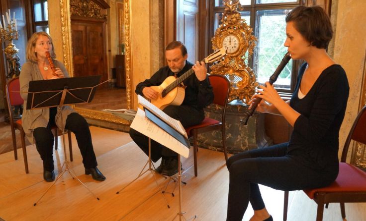 Das Ensemble "Recorder de Luxe & Guitar Excellence" (Foto: Recorder de Luxe & Guitar Excellence)