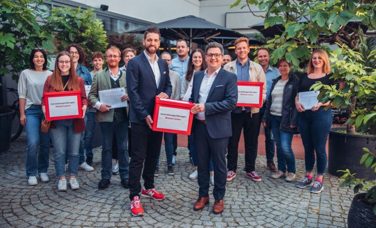Michael Lindner (r.) hat seine Kandidatur eingereicht. (Foto: SPÖ OÖ)