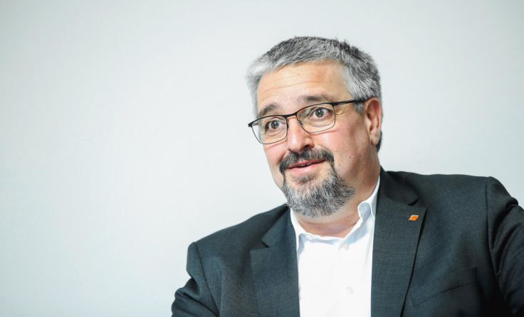 ÖGB-Landesvorsitzender Andreas Stangl (Foto: Volker Weihbold)