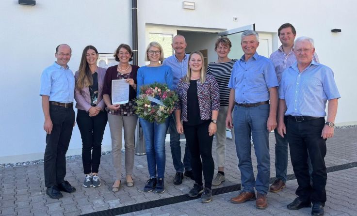 Beim Besuch in St. Radegund. (Foto: Land OÖ)