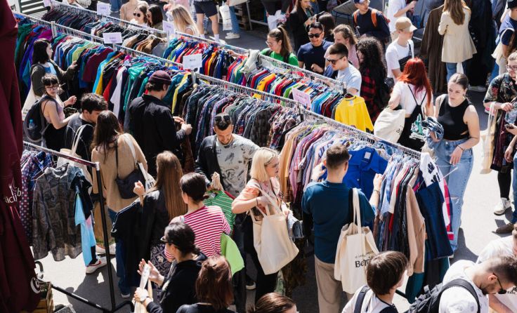 Der BeThrifty Vintage Kilo Sale kommt wieder in die TipsArena. (Foto: BeThrifty)