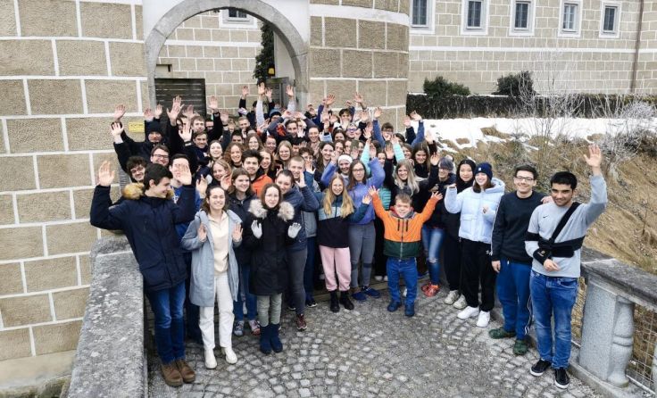 60 begabte Schüler nahmen an der Projektwoche teil. (Foto: Talente OÖ)