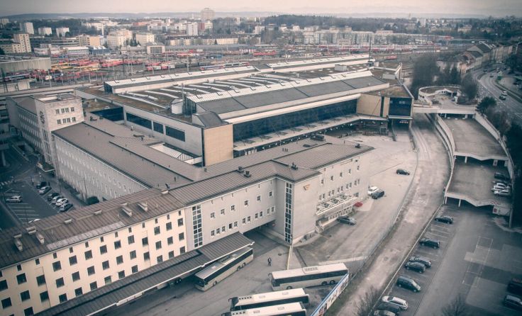 Festival-Hauptschauplatz 2023: Die PostCity. (Foto: Ars Electronica / Martin Hieslmair)