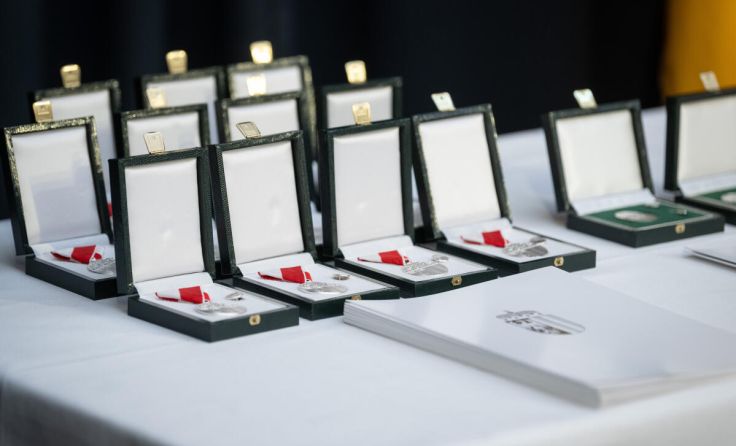 Kulturauszeichnungen wurden vergeben. (Foto: Land OÖ/Peter C. Mayr)