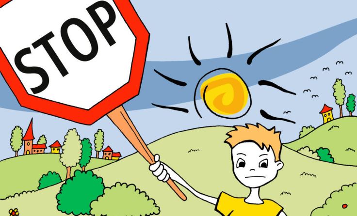 Illustration aus der Kinderrechte Zeitung 49/2023 (Foto: KiJA OÖ/Sarah Seidel)