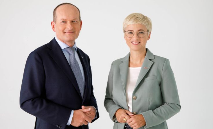 WKOÖ-Präsidentin Doris Hummer, Direktor Gerald Silberhumer (Foto: Hermann Wakolbinger)