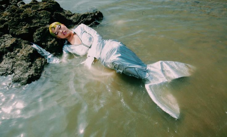 Betty Apple mit einer "Meerjungfrau Performance" (Foto: Betty Apple)