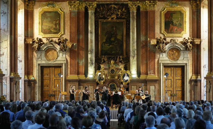 Europa Galante & Fabio Biondi zum Abschluss im Stift St. Florian. (Foto: Reinhard Winkler)