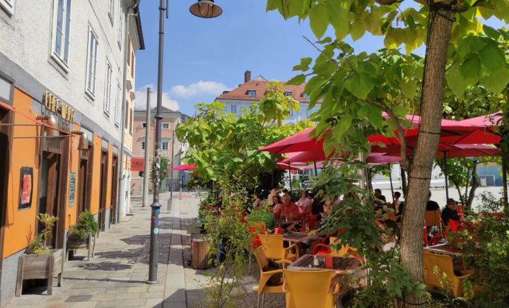 Das Cafe Meier am Pfarrplatz feiert drei Tage lang den 25. Geburtstag. (Foto: Tips/ks)