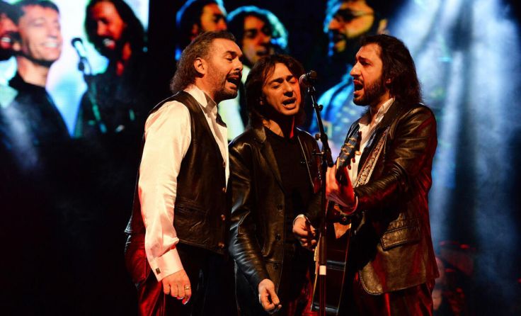 "Massachusetts - Das Bee Gee Musical" kommt ins Brucknerhaus. (Foto: Gregor Eisenhuth)