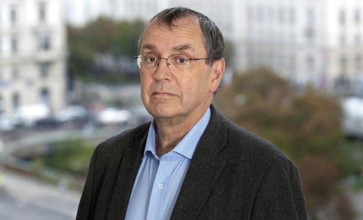 Thomas Macho hält zum Abschied eine Vorlesung an der Kunstuni Linz. (Foto: Jan Dreer für ifk)