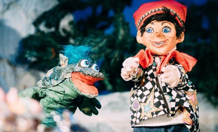 „Die Drachenschätze in der Eishöhle“ (Foto: Linzer Puppentheater)