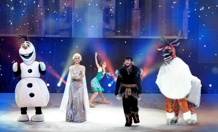 Olaf, Elsa, Anna, Olaf, Sven und Kristoff laden am 26. Februar ein. (Foto: Highlight Concerts GmbH)
