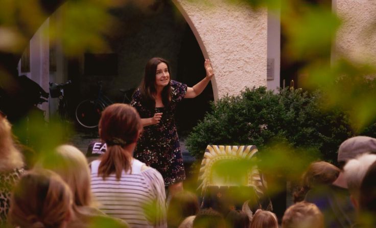Claudia Edermayer bei der Altstadt Märchenzeit (2023) (Foto: Hauzinger Sabrina)