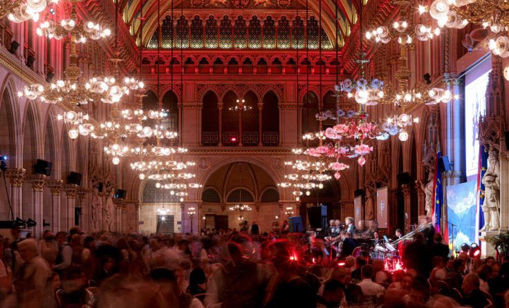 Ball der Oberösterreicher im Wiener Rathaus (Foto: Volker Weihbold)