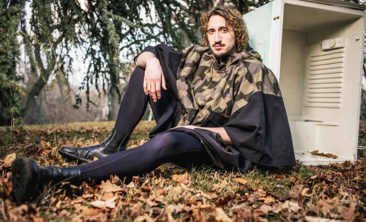 Berni Wagner kommt zur Lesebühne. (Foto: Christopher Glanzl)