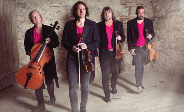 Das Spring String Quartet gastiert bei den Serenaden im Landhaus-Arkadenhof Linz. (Foto: Anna Wirth)
