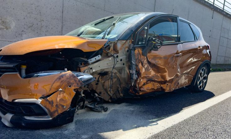 Verkehrsunfall auf der Umfahrung Asten-Enns (Foto: TEAM FOTOKERSCHI)