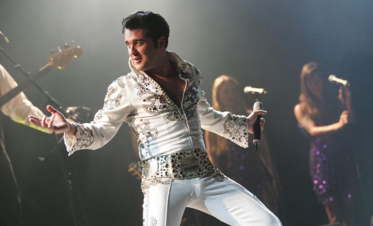 Grahame Patrick begeistert als Elvis. (Foto: Andreas Friese)