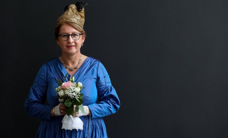 Christine Huber ist neue Landesvorsitzende der OÖ Goldhaubengruppen. (Foto: VOLKER WEIHBOLD)
