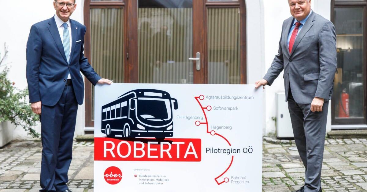"Roberta" bringt erstmals automatisierte Busse in den Linienverkehr