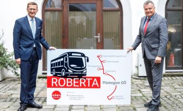 Roberta bringt erstmals automatisierte Busse in den Linienverkehr