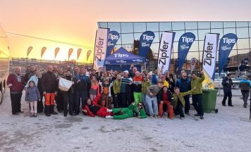 Tips-Leser-Skitag bei strahlendem Wetter und mit viel Partystimmung