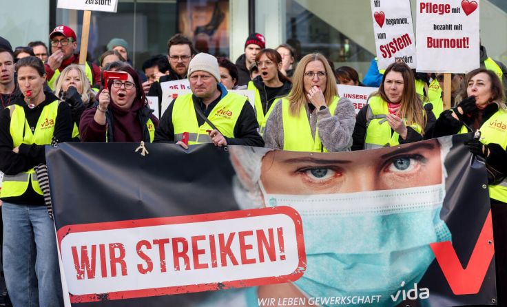 Am 3. März, zuvor am 22. Jänner, wurde gestreikt. (Foto: VOLKER WEIHBOLD)