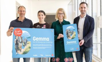 Jede Minute Bewegung zählt wieder, bei der Gemeinde-Challenge „Gemma“