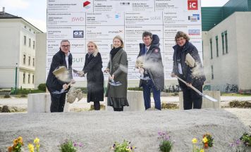 Spatenstich für größte Küche Oberösterreichs am Kepler Uniklinikum Linz