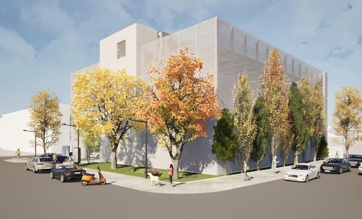 Die geplante Hochgarage. (Foto: Tabakfabrik Linz)