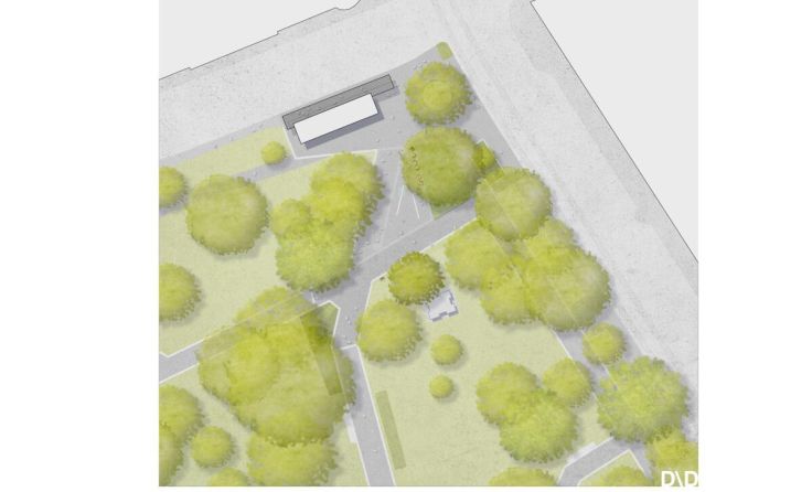 Rendering Neugestaltung des Volksgarten-Eingangsbereichs. (Foto: DnD Landschaftsplanung ZT GmbH)