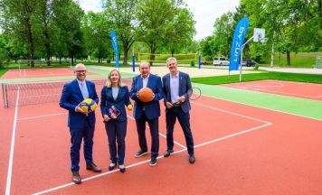 Neuer Ballsportpark am Pleschinger See