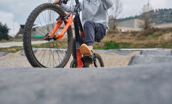 Neue Pumptrack-Anlage für den Linzer Stadtteil Neue Heimat