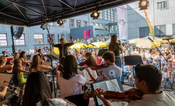 Große Bühne für die Talente der Musikschule der Stadt Linz am OK-Platz