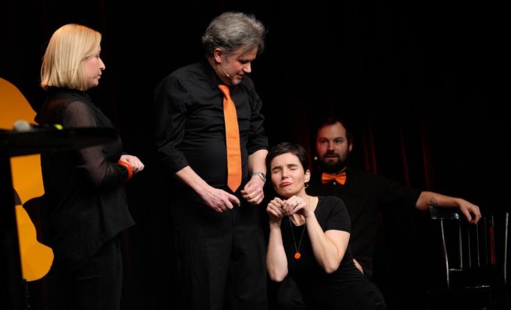 Die Improtheater-Gruppe Wagner & Co spielt am Sonntag, 14. Juni. (Foto: Reinhard Winkler)