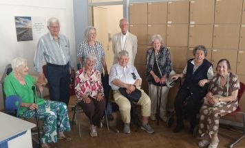 Maturanten trafen sich nach 70 Jahren wieder