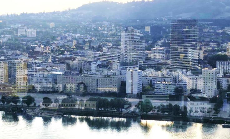 Das Urfahranermarktgelände an der Donau (Foto: Tips/ks)