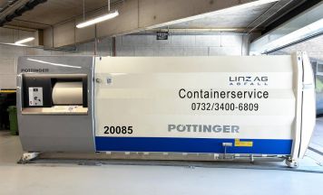 Innovative Abfalllösung im Linzer Quadrill Tower im Einsatz