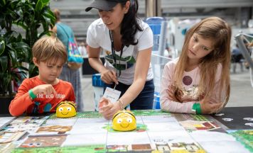 Spielplatz für junge kreative Köpfe, beim Ars Electronica Festival 2026