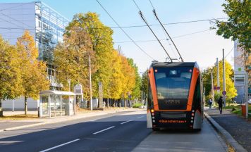 Bauliche Vorarbeiten für neue Linzer Obuslinie 48 gestartet