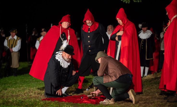 Das Frankenburger Würfelspiel gastiert mit zwei Aufführungen in Pinsdorf. (Foto: Albert MOSER)