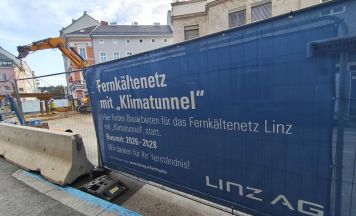 Zufahrt trotz Klimatunnel-Großbaustelle in Linzer Rainerstraße möglich