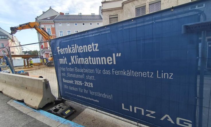 Im Bereich Rainerstraße und Volksgartenstraße wird gebaut. (Foto: Tips/ks)