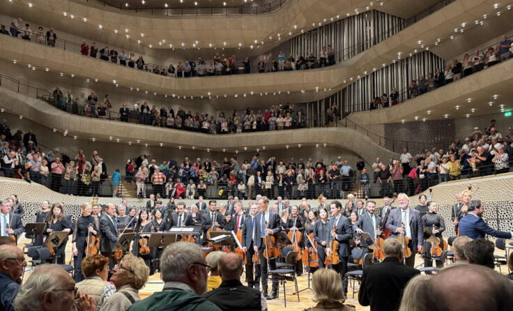 Höhepunkt der Landeskulturreise war das Konzert in der Elbphilharmonie. (Foto: OÖ Seniorenbund)