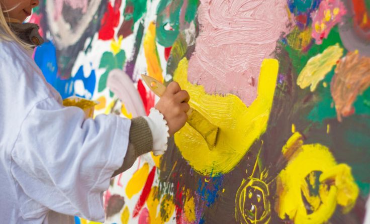 Symbolfoto: Kinder werden zu Künstlern. (Foto: Henlisatho/stock.adobe.com)